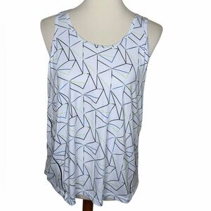 Xersion Geometric Racerback Tank Top